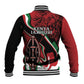 Happy Jamhuri Day Kenya Baseball Jacket Kenyan Lion and Maasai Shield