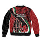 Happy Jamhuri Day Kenya Bomber Jacket Kenyan Lion and Maasai Shield