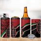 Happy Jamhuri Day Kenya 4 in 1 Can Cooler Tumbler Kenyan Lion and Maasai Shield