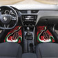 Happy Jamhuri Day Kenya Car Mats Kenyan Lion and Maasai Shield