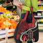 Happy Jamhuri Day Kenya Grocery Bag Kenyan Lion and Maasai Shield