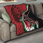 Happy Jamhuri Day Kenya Quilt Kenyan Lion and Maasai Shield