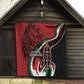 Happy Jamhuri Day Kenya Quilt Kenyan Lion and Maasai Shield