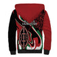 Happy Jamhuri Day Kenya Sherpa Hoodie Kenyan Lion and Maasai Shield