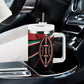 Happy Jamhuri Day Kenya Tumbler With Handle Kenyan Lion and Maasai Shield