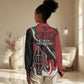 Happy Jamhuri Day Kenya Women Casual Shirt Kenyan Lion and Maasai Shield LT9