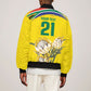 World Cricket Custom South Africa Bomber Jacket Protea Flower Come On Proteas!