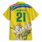 World Cricket Custom South Africa Hawaiian Shirt Protea Flower Come On Proteas!