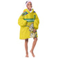 World Cricket Custom South Africa Kid Wearable Blanket Hoodie Protea Flower Come On Proteas!