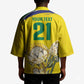 World Cricket Custom South Africa Kimono Protea Flower Come On Proteas!