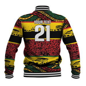 World Cricket Custom Zimbabwe Baseball Jacket Zimbabwe Bird Go Chevrons!