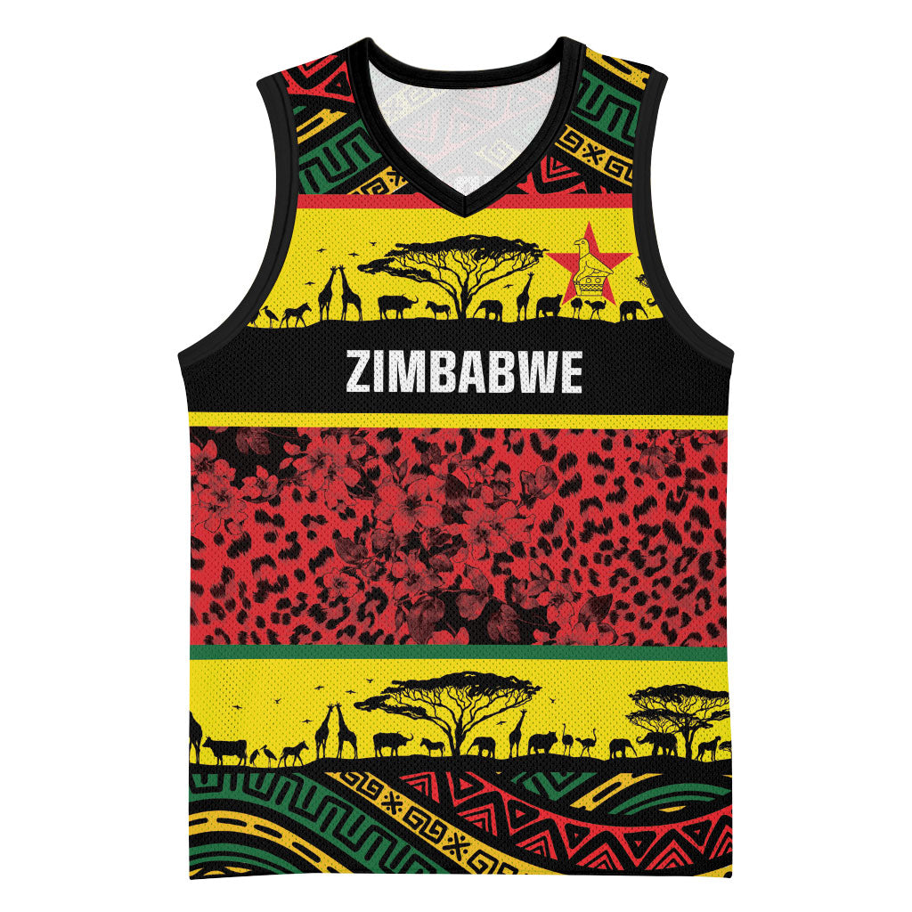 World Cricket Custom Zimbabwe Basketball Jersey Zimbabwe Bird Go Chevrons!