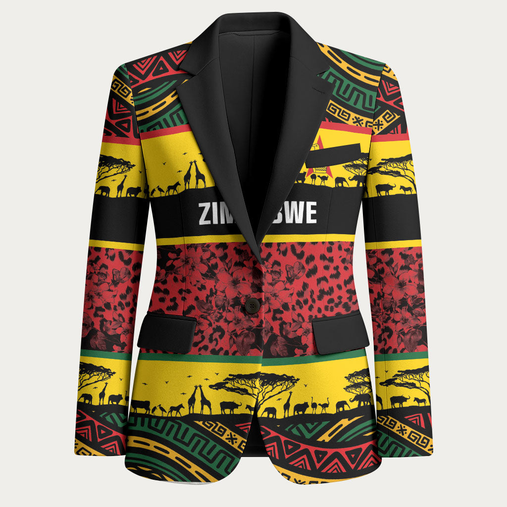 World Cricket Custom Zimbabwe Blazer Zimbabwe Bird Go Chevrons!