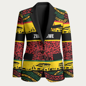 World Cricket Custom Zimbabwe Blazer Zimbabwe Bird Go Chevrons!