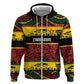 World Cricket Custom Zimbabwe Hoodie Zimbabwe Bird Go Chevrons!