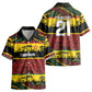 World Cricket Custom Zimbabwe Kid Hawaiian Shirt Zimbabwe Bird Go Chevrons!