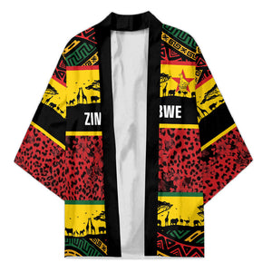 World Cricket Custom Zimbabwe Kimono Zimbabwe Bird Go Chevrons!