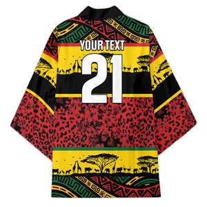 World Cricket Custom Zimbabwe Kimono Zimbabwe Bird Go Chevrons!