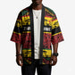 World Cricket Custom Zimbabwe Kimono Zimbabwe Bird Go Chevrons!