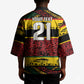 World Cricket Custom Zimbabwe Kimono Zimbabwe Bird Go Chevrons!