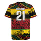 World Cricket Custom Zimbabwe Rugby Jersey Zimbabwe Bird Go Chevrons!
