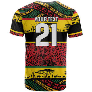 World Cricket Custom Zimbabwe T shirt Zimbabwe Bird Go Chevrons!