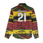 World Cricket Custom Zimbabwe Women Casual Shirt Zimbabwe Bird Go Chevrons!