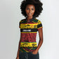 World Cricket Custom Zimbabwe Women Polo Shirt Zimbabwe Bird Go Chevrons!