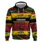 World Cricket Custom Zimbabwe Zip Hoodie Zimbabwe Bird Go Chevrons!