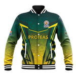 Custom South Africa Cricket Spirit 2026 Baseball Jacket World T20 Edition - African Pride