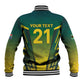 Custom South Africa Cricket Spirit 2026 Baseball Jacket World T20 Edition - African Pride