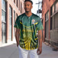 Custom South Africa Cricket Spirit 2026 Baseball Jersey World T20 Edition - African Pride