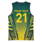 Custom South Africa Cricket Spirit 2026 Basketball Jersey World T20 Edition - African Pride