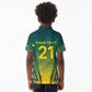 Custom South Africa Cricket Spirit 2026 Kid Polo Shirt World T20 Edition - African Pride