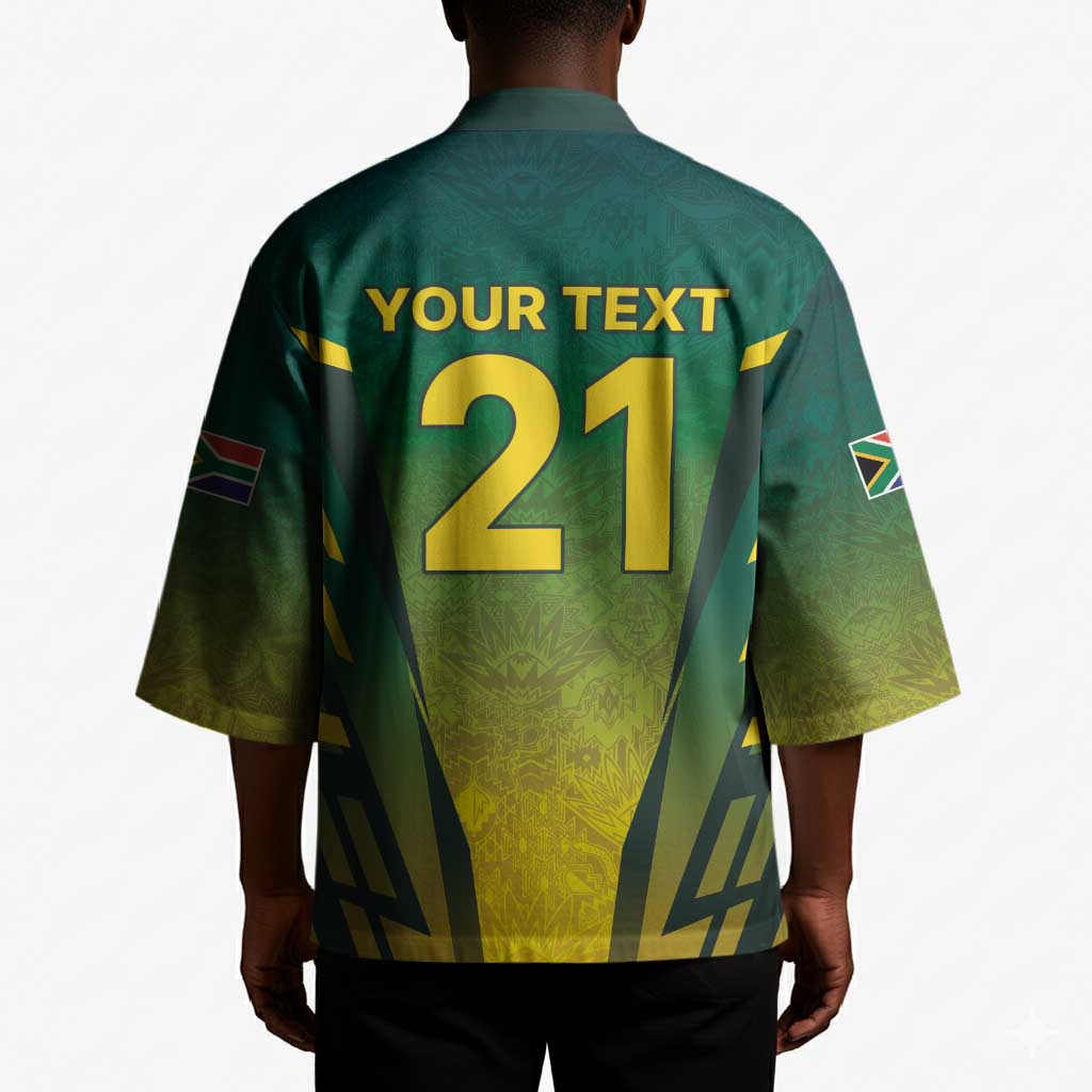 Custom South Africa Cricket Spirit 2026 Kimono World T20 Edition