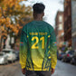Custom South Africa Cricket Spirit 2026 Long Sleeve Shirt World T20 Edition - African Pride