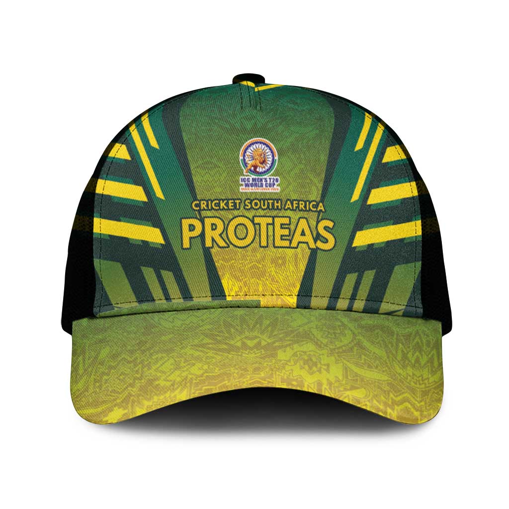 South Africa Cricket Spirit 2026 Mesh Trucker Cap World T20 Edition - African Pride