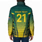 Custom South Africa Cricket Spirit 2026 Padded Jacket World T20 Edition