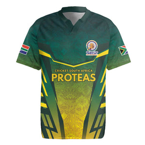 Custom South Africa Cricket Spirit 2026 Rugby Jersey World T20 Edition - African Pride