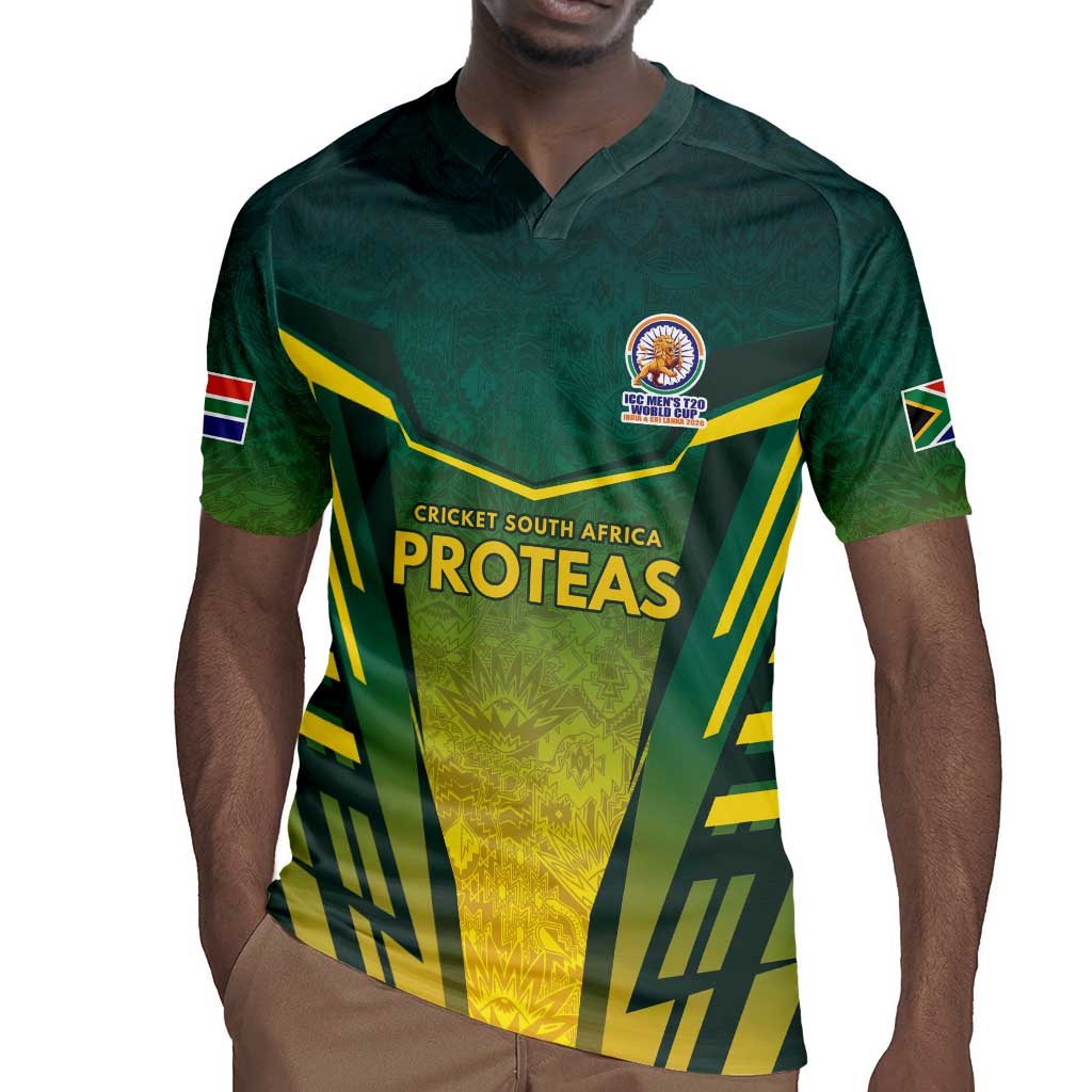 Custom South Africa Cricket Spirit 2026 Rugby Jersey World T20 Edition - African Pride