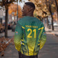 Custom South Africa Cricket Spirit 2026 Sweatshirt World T20 Edition - African Pride