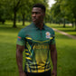 Custom South Africa Cricket Spirit 2026 Zipper Polo Shirt World T20 Edition
