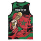 Personalized Morocco From Atlas To Victory Basketball Jersey Atlas Lions World Football Supporter Edition