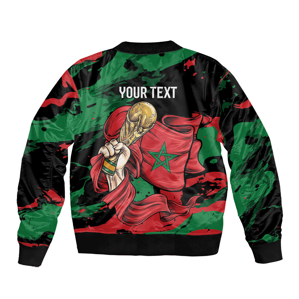 Personalized Morocco From Atlas To Victory Bomber Jacket Atlas Lions World Football Supporter Edition