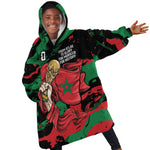 Personalized Morocco From Atlas To Victory Kid Wearable Blanket Hoodie Atlas Lions World Football Supporter Edition