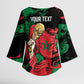 Personalized Morocco From Atlas To Victory Kimono Sleeve Blouse Atlas Lions World Football Supporter Edition