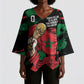 Personalized Morocco From Atlas To Victory Kimono Sleeve Blouse Atlas Lions World Football Supporter Edition
