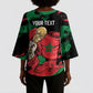 Personalized Morocco From Atlas To Victory Kimono Sleeve Blouse Atlas Lions World Football Supporter Edition