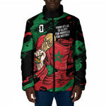 Personalized Morocco From Atlas To Victory Padded Jacket Atlas Lions World Football Supporter Edition