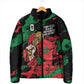 Personalized Morocco From Atlas To Victory Padded Jacket Atlas Lions World Football Supporter Edition